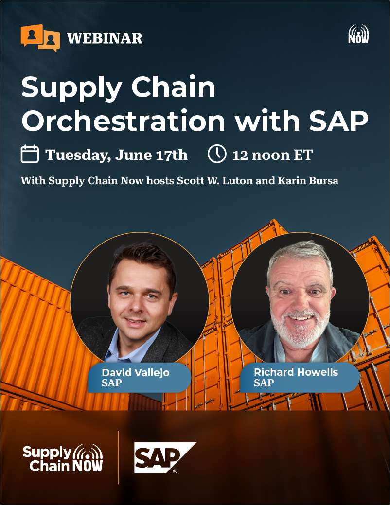 Supply Chain Orchestration with SAP