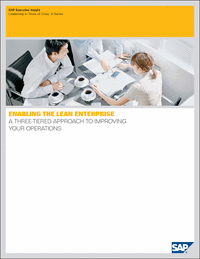 Enabling the Lean Enterprise Executive Insight