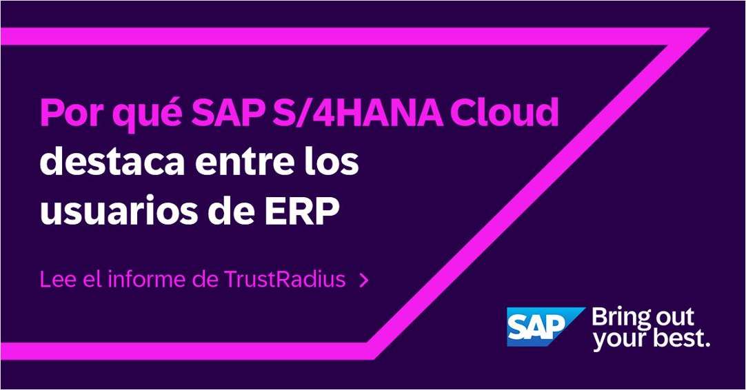 SAP S/4HANA Cloud: qué hace que los usuarios empresariales no dejen de confiar en nosotros
