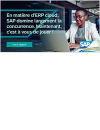 Découvrez pourquoi l'ERP cloud SAP vous permet d'assurer la gestion des stocks, la sécurité et la paie de manière optimale.