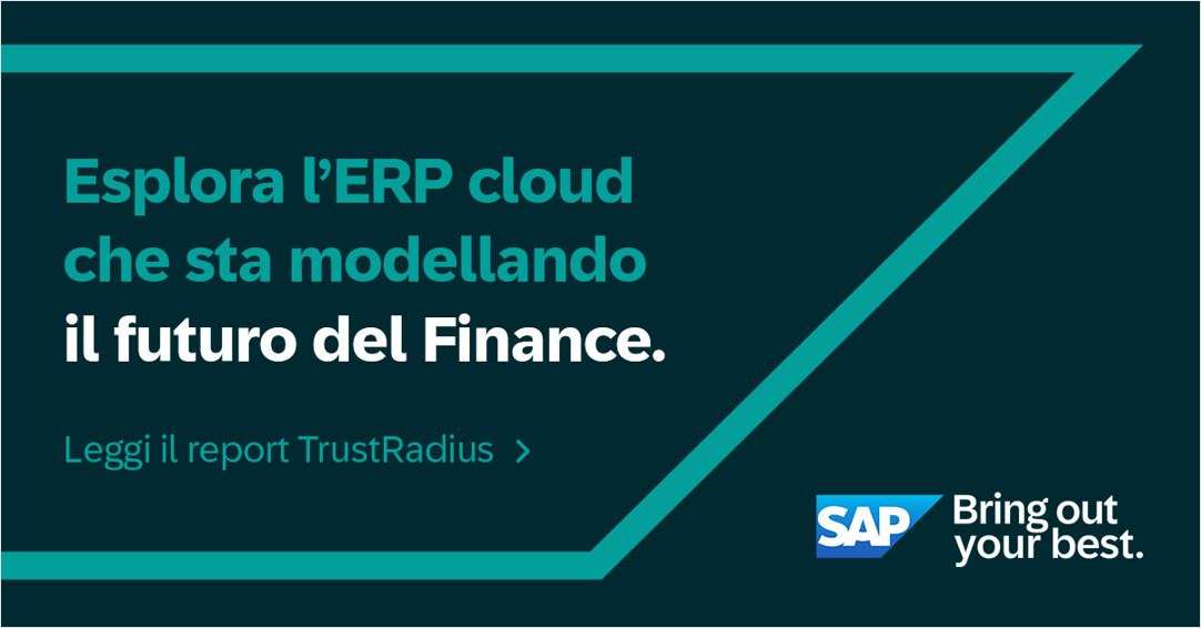 TrustRadius: report di mercato di SAP S/4HANA Cloud per i leader del Finance