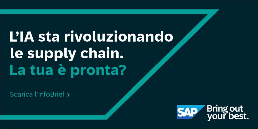 La rivoluzione dell'intelligenza: trasformare la supply chain con l'IA