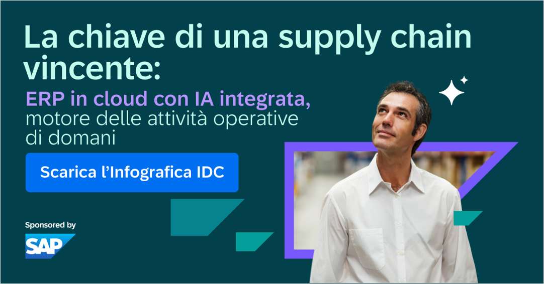 IA integrata in supply chain e attività operative: il vantaggio competitivo da non ignorare