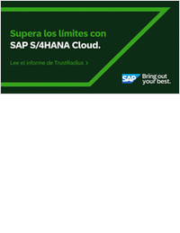 Informe competitivo de TrustRadius sobre SAP S/4HANA Cloud