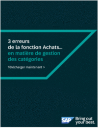 3 erreurs commises par les responsables en matière de gestion des catégories