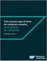 Lee sobre los tres errores que los ejecutivos cometen en la gestión de categorías