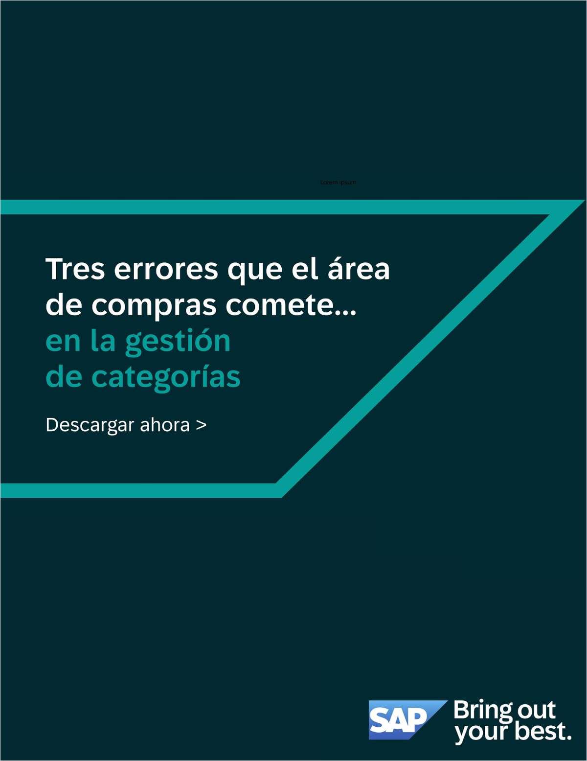 Lee sobre los tres errores que los ejecutivos cometen en la gestión de categorías