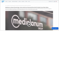 Mediolanum achieves financial rigour, client-centricity and improved ROI with SAP S/4HANA Cloud Public Edition