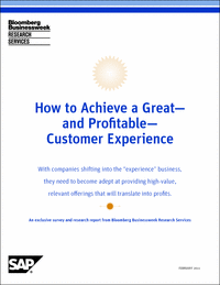How To Achieve a Great and Profitable Customer Experience