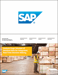 Analyze Huge Volumes of Demand Data for Integrated, Real-Time Decision Making