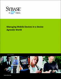 Managing Mobile Devices in a Device Agnostic World