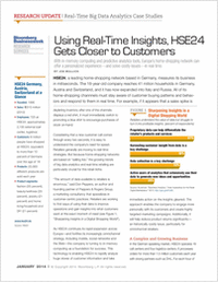 Using Real-Time Insights, HSE24 Gets Closer to Customers