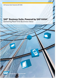 SAP® Business Suite, Powered by SAP HANA®