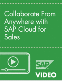 Collaborate From Anywhere with SAP Cloud for Sales