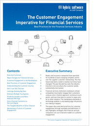 The Customer Engagement Imperative for Financial Services
