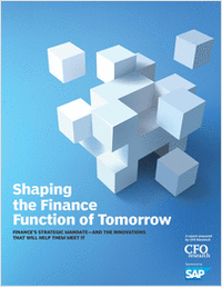 Shaping the Finance Function of Tomorrow