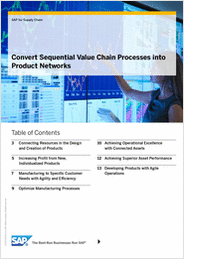 Convert Sequential Value Chain Process into Product Networks