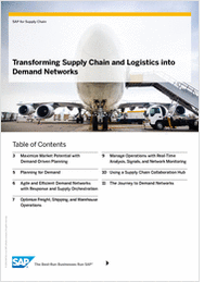 Transforming Supply Chain and Logistics into Demand Networks