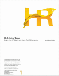 Redefining Talent: Insights from the Global C-suite Study - The CHRO Perspective, an IBM Study