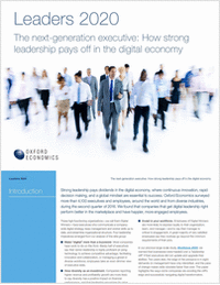 Leaders 2020 Global Research Brief, an Oxford Economics Report