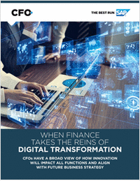 When Finance Takes the Reins of Digital Transformation