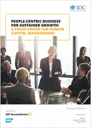 A New Vision for Human Capital Management
