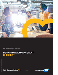 Your Performance Management Checklist