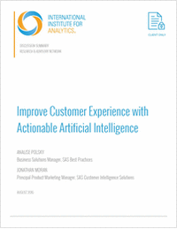 IIA: Improve Customer Experience with Actionable Artificial Intelligence