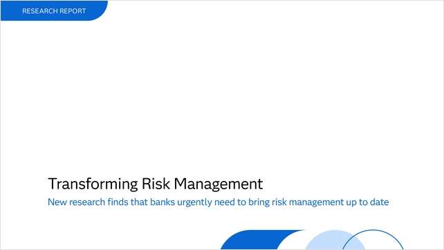 Transforming Risk Management