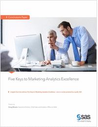 Five Keys to Marketing Analytics Excellence