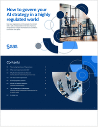 How to govern your AI strategy in a highly regulated world