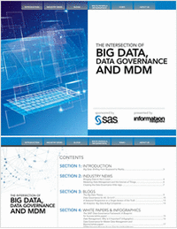 The Intersection of Big Data, Data Governance and Master Data Management