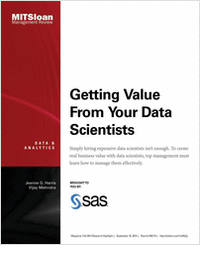 Getting Value from Your Data Scientists