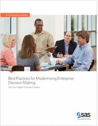 Best Practices for Modernizing Enterprise Decision Making