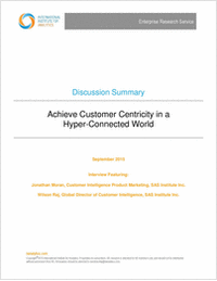 IIA: Achieve Customer Centricity in a Hyper-Connected World