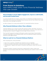 From Scores to Solutions: How HAPO Credit Union Turns Financial Wellness into Loan Growth