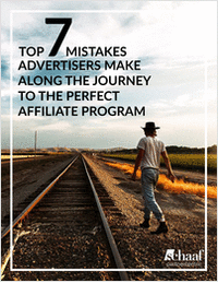 Top 7 Mistakes Advertisers Make Along the Journey to the Perfect Affiliate Program