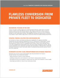 Flawless Conversion From Private Fleet to Dedicated