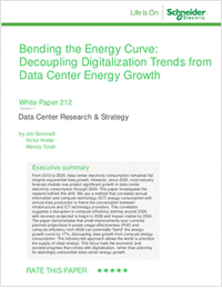 Bending the Energy Curve: Decoupling Digitalization Trends from Data Center Energy Growth