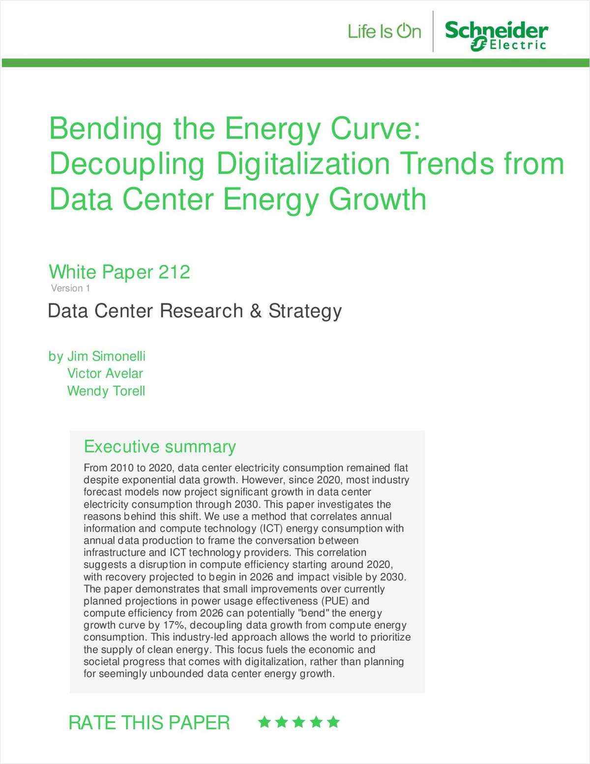 Bending the Energy Curve: Decoupling Digitalization Trends from Data Center Energy Growth