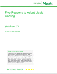 Five reasons to adopt liquid cooling
