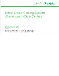 Direct liquid cooling system challenges in data centers