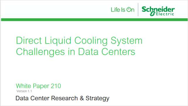 Direct liquid cooling system challenges in data centers