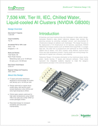 7,536 kW, Tier III, IEC, Chilled Water, Liquid-cooled AI Clusters