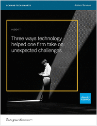 Three Ways Technology Helped One Firm Take on Unexpected Challenges