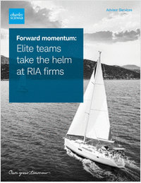 Forward momentum: Elite teams take the helm at RIA firms