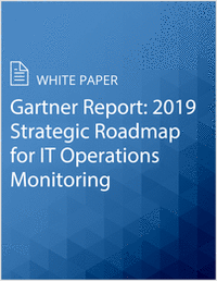 Gartner Report: 2019 Strategic Roadmap for IT Operations Monitoring
