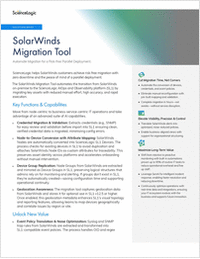 SolarWinds Migration Tool