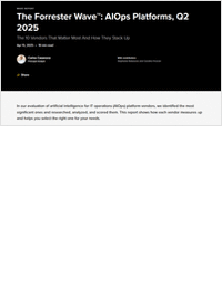 The Forrester Wave™: AIOps Platforms, Q2 2025