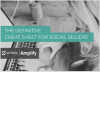 The Definitive Cheat Sheet For Social Sellers